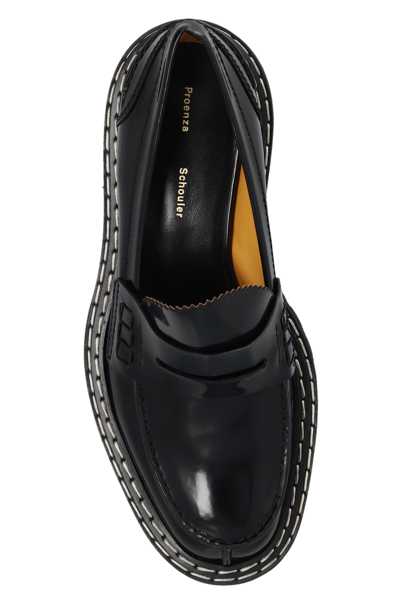 Black Leather loafers Proenza Schouler x Proenza Schouler